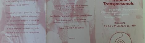 III Encuentros Transpersonales, 1999